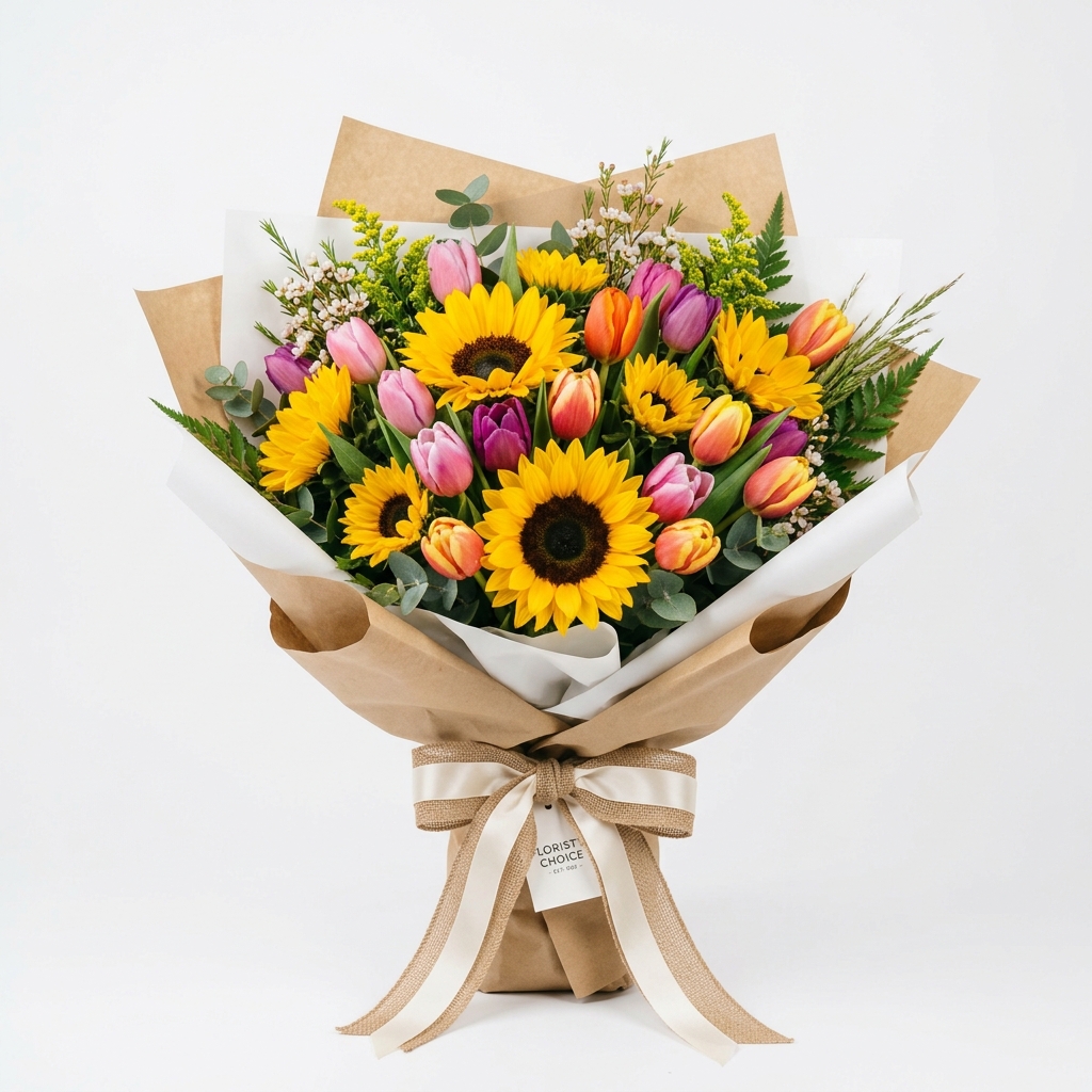 Sunny Serenade ΓÇö Sunflower Bouquet